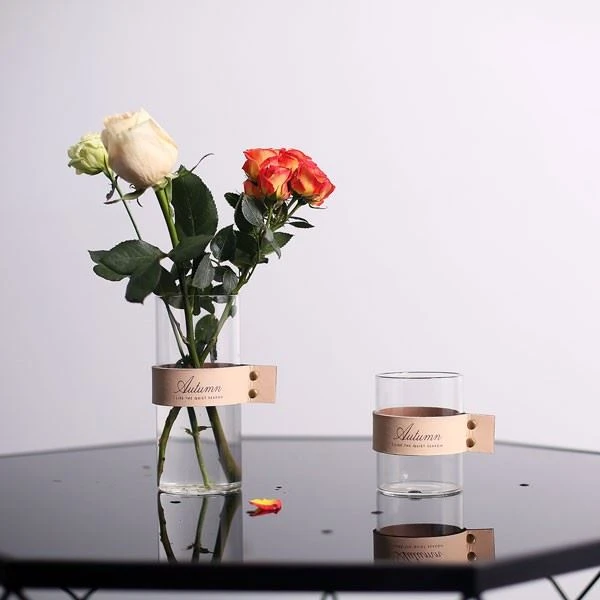 Simple Transparent Glass Vase