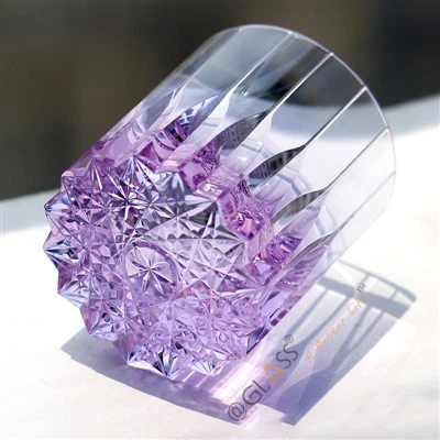 Vintage rezana kristalna očala